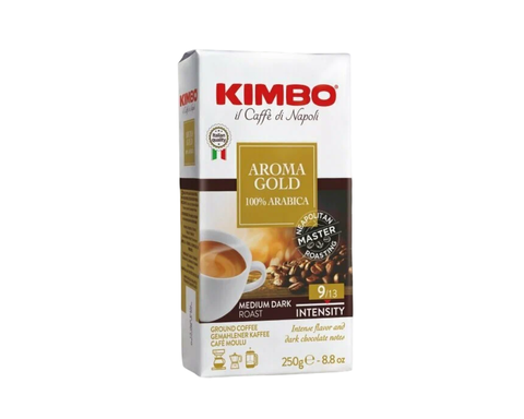 Кофе Кимбо Голд 100% Арабика молотый в/у 250г, шт