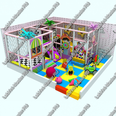 Детский игровой лабиринт "Белая медведица"