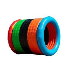 Беличье колесо «Разноцветный» ПВХ, 1,8×1,1×1,8 м