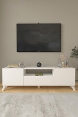 Декоративная тумба TV - белая