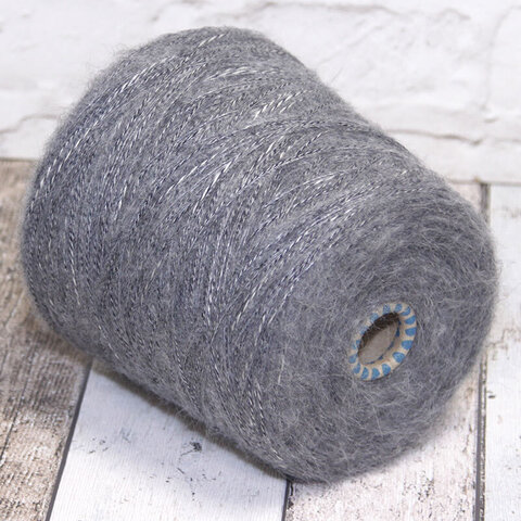 Смотка с кидмохером и хлопком 300 серый