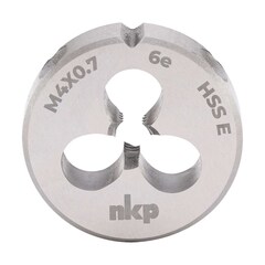 Плашка М 4,0х0,7 DINEN22568 HSSE 6e 20х5мм NKP 289040N