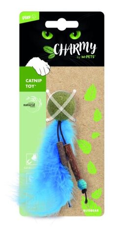 Mpets игрушка для кошек с кошачьей мятой CHARMY синяя