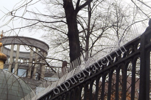 Пластиковые противоприсадные шипы