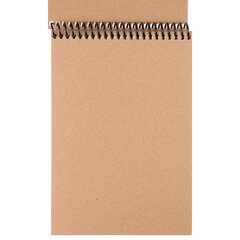 
          Скетчбук А5 50л., "Чешуя", 78 г/м2, Миленд, спираль, матовая ламинация, выб. лак, жёсткая подложка, крафт бумага