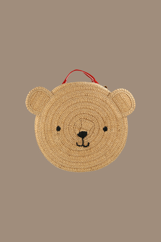 Сумка плетенная Медведь