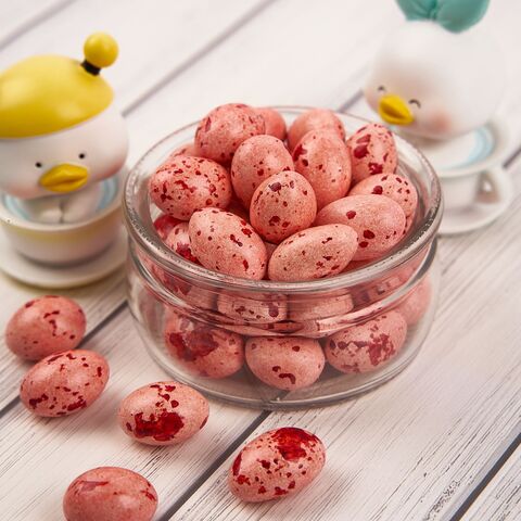 Драже шоколадное с миндалем «Яички розовые» 100 гр