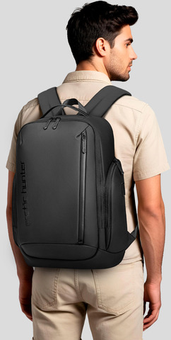 Картинка рюкзак городской Arctic Hunter B00554 Black - 2