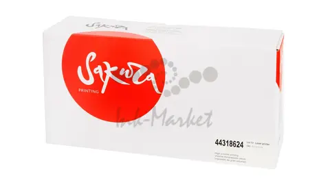 Картридж Sakura 44318624 для OKI C710/C711, черный, 11000 к.