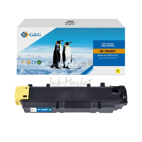 Картридж лазерный G&G GG-TK5405Y TK-5405 Y желтый (10000стр.) для Kyocera TASKalfa MA3500ci