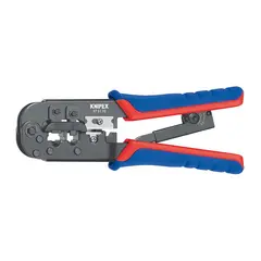 Инструмент для опрессовки штекеров типа Western чернёные 190 мм Knipex 97 51 10 SB