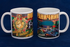 Купить Кружка керамическая Пограничник в Магазине тельняшек