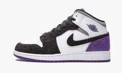 Air Jordan 1 Mid SE GS "Purple"