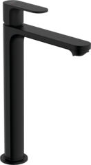 Смеситель для раковины 240, с донным клапаном, черный Hansgrohe Rebris S 72580670