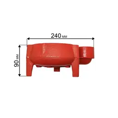 Корпус насоса водяного QUATTRO ELEMENTI Sewage 500F Ci-Cut (909-075-041)