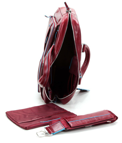 Сумка Piquadro Blue Square, красный, кожа натуральная (CA2849B2/R)