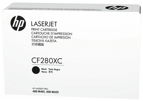 Оригинальный лазерный картридж HP CF280XC 80X черный