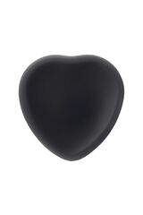 Черный фаллос на присоске Silicone Bendable Dildo L - 19 см. - 