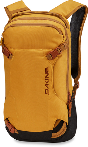 Картинка рюкзак горнолыжный Dakine heli pack 12l Mineral Yellow - 1