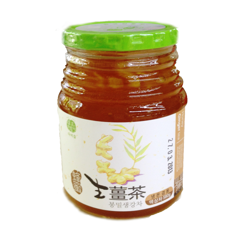 Имбирь с медом Корея, 580 г