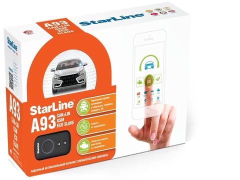 Автосигнализация Starline A93 2CAN+2LIN GSM ECO Автосигнализация Starline A93 2CAN+2LIN GSM ECO