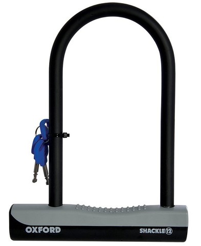 Картинка замок велосипедный Oxford Shackle12 Medium 245mm x 190mm  - 1