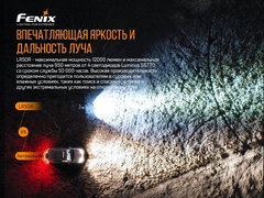 Фонарь Fenix LR50R 12000lm аккумуляторный