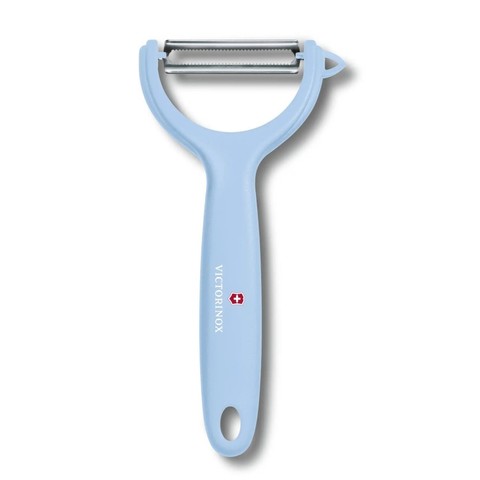 Овощечистка Victorinox Swiss Classic Trend Colors Tomato and Kiwi Peeler (7.6079.22) цвет светло-голубой | Wenger-Victorinox.Ru