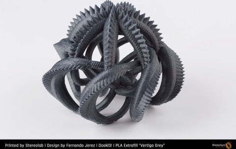 Пластик для 3D-принтера Fillamentum PLA Extrafill Vertigo Grey