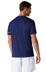 Футболка теннисная Asics Court M SS Tee - peacoat