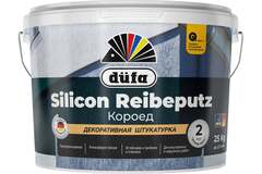 Штукатурка декоративная Dufa Silicon Reibeputz короед 2 мм 25 кг