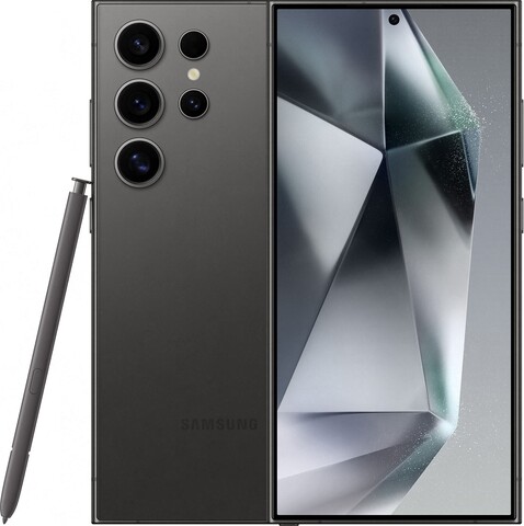 Смартфон Samsung Galaxy S24 Ultra (SM-S928B/DS) 12/256 ГБ черный титан EAC (CAU)