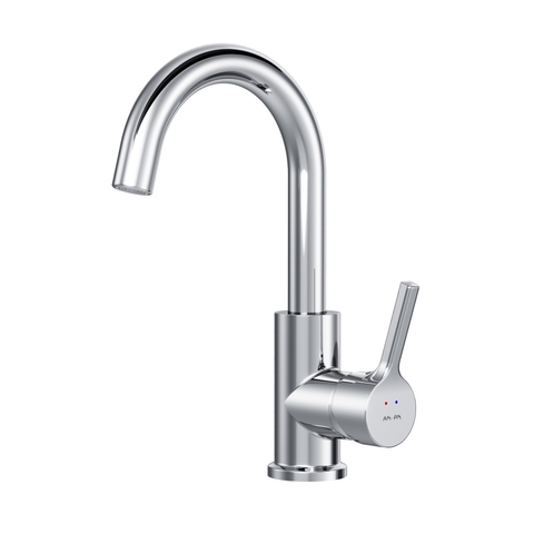 Am.Pm F85B02700  X-Joy S смеситель для раковины с поворотным изливом, хром