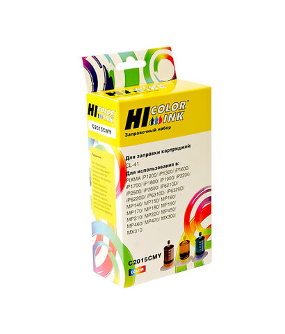 Заправочный набор Hi-Black для Canon CL-41, Color, 3x20 мл.