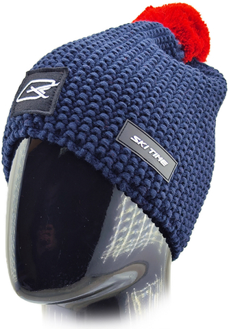 Картинка шапка Ski Time Star navy - 1