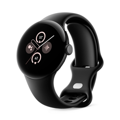 Умные часы Google Pixel Watch 2 Wi-Fi + LTE 41mm, Matte black/Obsidian (Матовый черный корпус , ремешок цвета черный обсидиан)