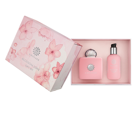 Amouage Blossom Love woman (Парфюмированная вода 100 мл + Лосьон для тела 300мл)