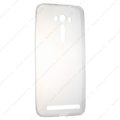 Накладка силиконовая ультра-тонкая для Asus ZenFone 2 Laser ze550kl прозрачная