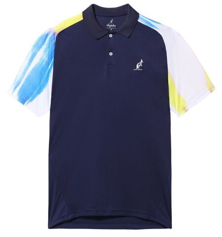 Теннисное поло Australian Ace Blaze Polo - cosmos blue