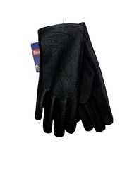 Перчатки. Мужские. Материал верха: Эко кожа. Замша. Подклад: Плюш-флис. Сенсорные. 12 шт в упаковке.