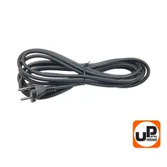 Шнур сетевой UNITED PARTS 2x1,0 мм.кв. - 4,0 м, ПГА-ВП (медь, термоэластопласт ±50С°) (90-0447)