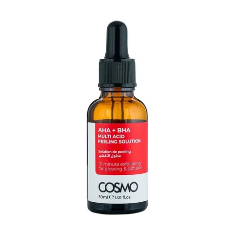 COSMO AHA+BHA Multi Acid Peeling solution serum сыворотка с кислотами для бережного отшелушивания 30 ml