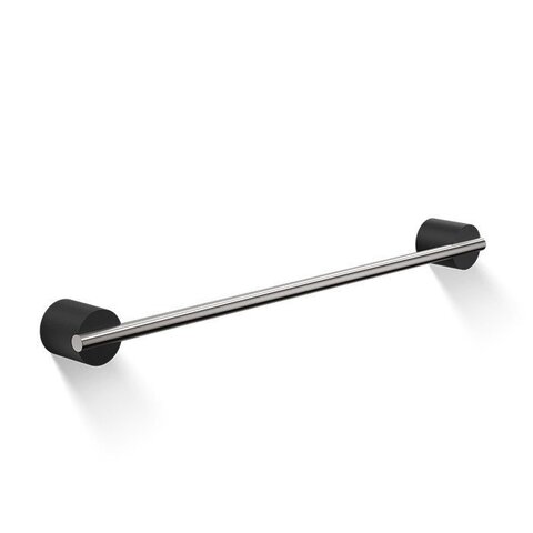 Decor Walther 0975165 Decor Walther Black Stone HTE45 Полотенцедержатель 45см, цвет: черный матовый / сталь матовая