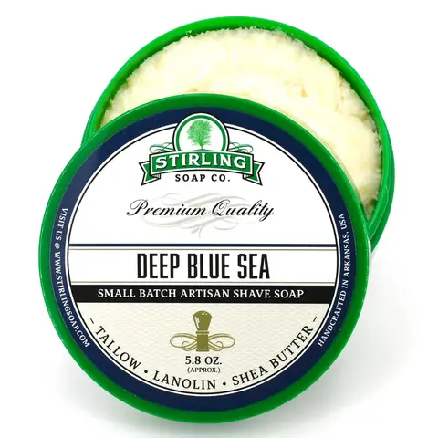 Мыло для бритья Stirling Deep Blue Sea 170 мл