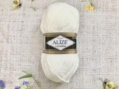 Пряжа ALIZE "Lana Gold Classic". 450 жемчужный
