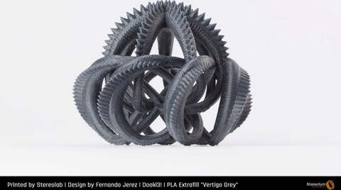 Пластик для 3D-принтера Fillamentum PLA Extrafill Vertigo Grey