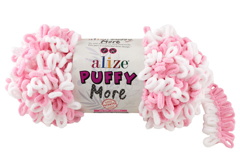 Пряжа Alize Puffy More цвет 6267