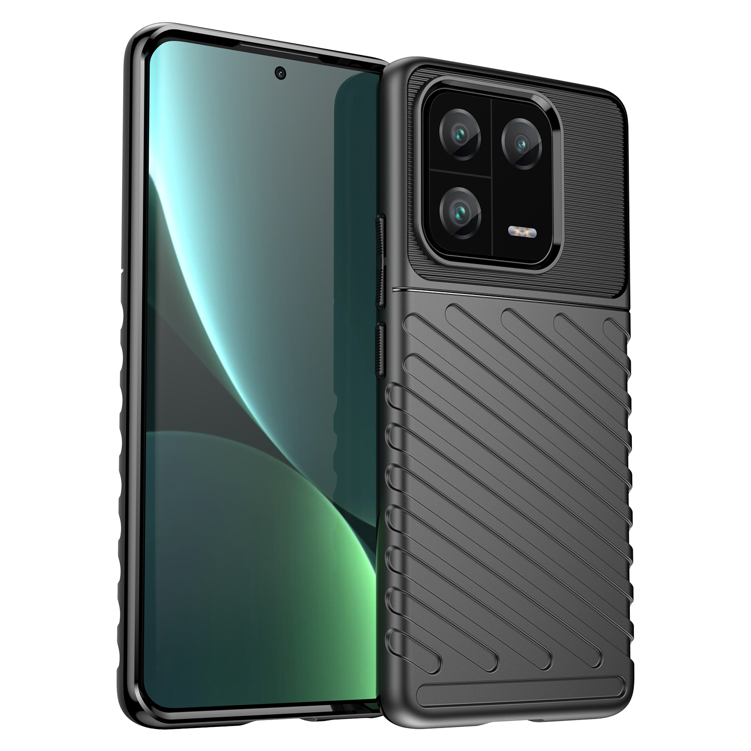 Чехол противоударный для смартфона Xiaomi 13 Pro, серия Onyx (высокие  защитные свойства) от Caseport