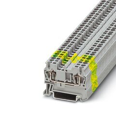 ST 2,5-PE-Заземляющий клеммный модуль с пружинными зажимами