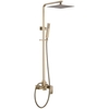 Abber AF8616G Душевая стойка Wasserfall AF8616G с изливом, золото матовое
